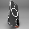 Etui SBS Extreme Mag D3O MagSafe do iPhone 16 - przezroczyste