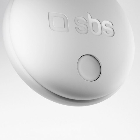 Lokalizator SBS Track My Circle kompatybilny z Apple Find My zestaw 4szt. - biały