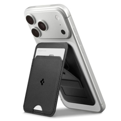 Magnetyczny portfel Spigen S314-1 MagSafe - czarny