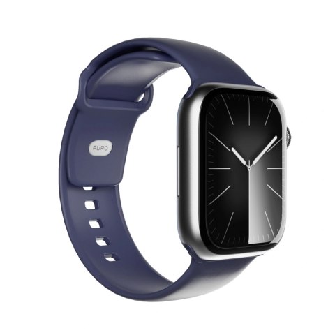 Pasek Puro Icon na Apple Watch 44/45/46/49mm - granatowy