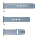 Pasek Puro Icon na Apple Watch 44/45/46/49mm - niebieski