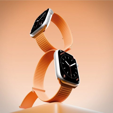 Pasek Puro Sport na Apple Watch 44/45/46/49mm - pomarańczowy