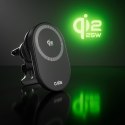 Uchwyt magnetyczny SBS z ładowarką bezprzewodową Qi2.2 25W z chłodzeniem aktywnym - czarny