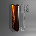 Zestaw SBS z technologią D3O na iPhone 16 Pro Max - etui + szkło ochronne na ekran i aparat - przezroczyste