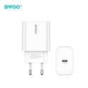 BWOO ładowarka sieciowa CDA233 PD 20W 1x USB-C biała
