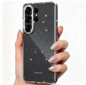 Etui Tech-Protect FlexAir na Samsung Galaxy S26 Ultra - przezroczysto-brokatowe