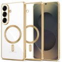 Etui Tech-Protect MagFlex na Samsung Galaxy S26 - przezroczysto-złote
