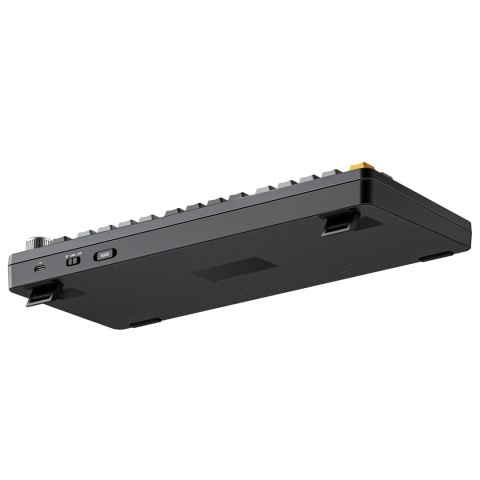 Klawiatura gamingowa Machenike K600-B82W bezprzewodowa mechaniczna podświetlana GR Silver Switch - czarna