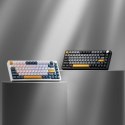 Klawiatura gamingowa Machenike K600-B82W bezprzewodowa mechaniczna podświetlana GR Silver Switch - czarna