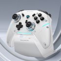 Kontroler do gier Machenike G5Pro Max bezprzewodowy ze stacją ładującą - biały