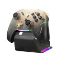 Kontroler do gier Machenike G5Pro Premium Edition bezprzewodowy ze stacją ładującą - czarno-złoty