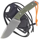 Nóż Extrema Ratio Sethlans Outdoor Green G10, Stonewashed S600 by Daniele Dal Canto (04.1000.0463/S6/GRN-SAT)