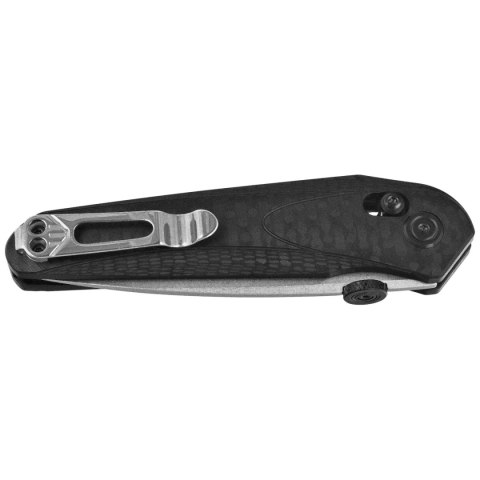 Nóż składany Bestech Mothus CarbonTex G10, Stonewashed 14C28N by Kombou (BG67A)