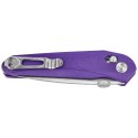Nóż składany Bestech Mothus Purple G10, Stonewashed / Satin 14C28N by Kombou (BG67C)