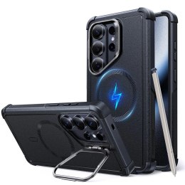 Etui ESR Cyber Tough Kickstand MagSafe na Samsung Galaxy S26 Ultra - czarne