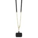 Guess nakładka do iPhone 15 Plus 6,7" GUHCP15MP4TDSCPK czarna hardcase Crossbody 4G Metal Logo
