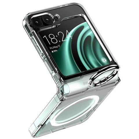 Mercury Hard PC Case Samsung Z Flip7 CLEAR / PRZEŹROCZYSTY