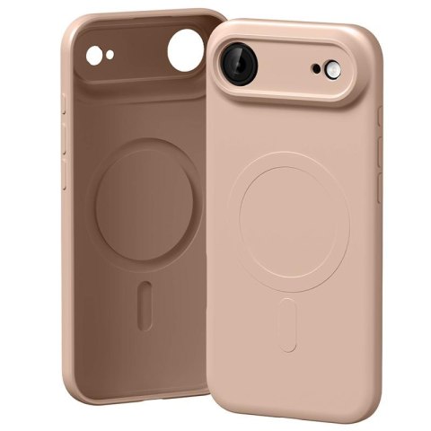 Mercury Semi-Silicon MagSafe iPhone 17 Air (6.7), PINK SAND / PUDROWY RÓŻ