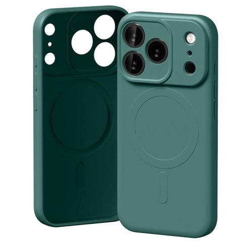 Mercury Semi-Silicon MagSafe iPhone 17 Pro / 18 Pro (6.3), GREEN / ZIELONY