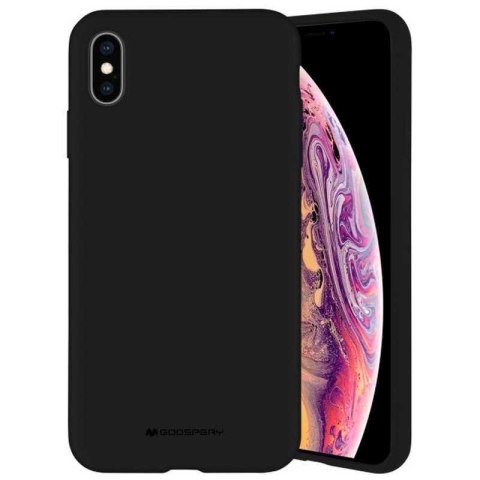 Mercury Silicone Case Samsung A06 BLACK / CZARNY