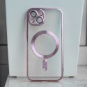 Nakładka Color Chrome Mag do Samsung Galaxy S26 Ultra różowo-złota