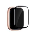 Puro PMMA Screen Protector "FLEXIBLE SHIELD", with applicator included, for Apple Watch Serie 10 / 11 42mm, Black
