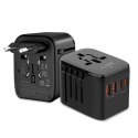 Adapter Tech-Protect TA200 EU / UK / US / AU - czarny