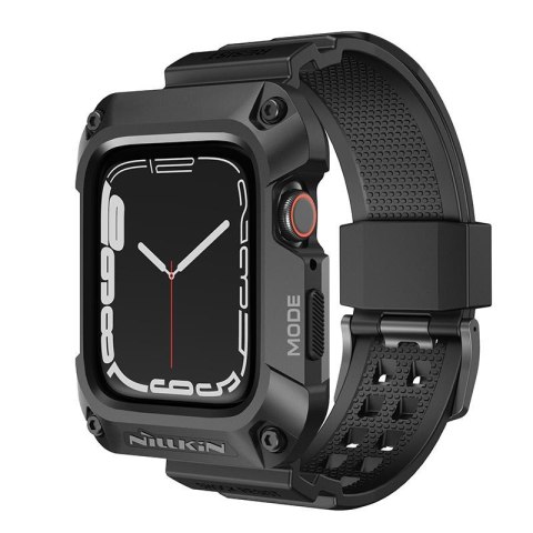 NILLKIN ETUI DYNAGUARD WRISTBAND APPLE WATCH 45mm/7/8, BLACK / CZARNY