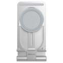 NILLKIN POWER HOLD MINI STAND 15W FAST WIRELESS CHARGING, SILVER / SREBRNY