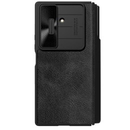 Nillkin Qin Pro Leather Case Samsung GALAXY Z FOLD7, BLACK / CZARNY