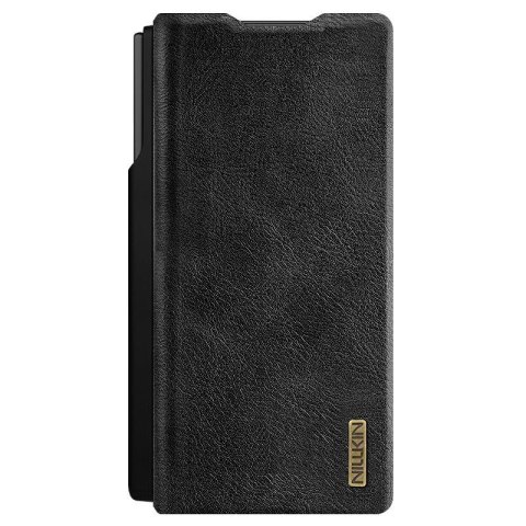 Nillkin Qin Pro Leather Case Samsung GALAXY Z FOLD7, BLACK / CZARNY