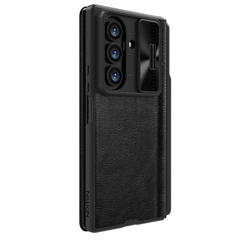Nillkin Qin Pro Leather Case Samsung GALAXY Z FOLD7, BLACK / CZARNY