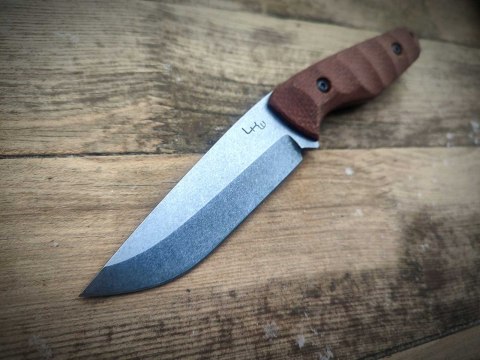 Nóż LKW Dromader Medium Micarta O2 Böhler K720 i Pochwa Kydex