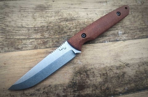 Nóż LKW Monkey XL Micarta O2 Böhler K720 EDC / Myśliwski i Pochwa Kydex