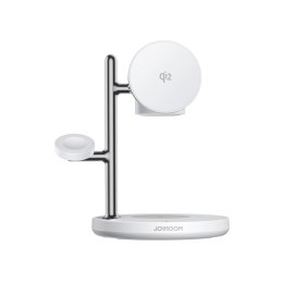 Joyroom JR-W23 Qi2 4-in-1 Wireless Charger-White