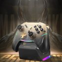 Kontroler do gier Machenike G5Pro Premium Edition bezprzewodowy ze stacją ładującą - czarno-złoty