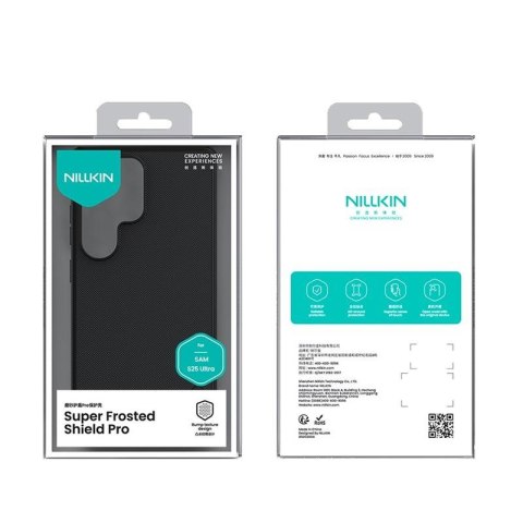 NILLKIN super frosted shield PRO SAMSUNG S25 ULTRA, RED / CZERWONY
