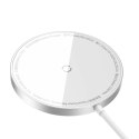 Baseus Simple Mini3 ładowarka indukcyjna 15W srebrny