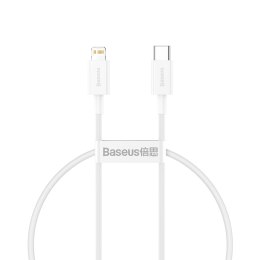 Kabel Baseus Superior Series USB-C / Lightning PD 20W 2 m - biały