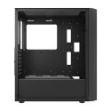 Obudowa komputerowa DARKFLASH DK351 + 4 wentylatory RGB (czarna)
