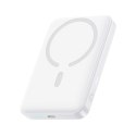 Powerbank Baseus EnerFill FM11 Ultra-Mini 10000mAh 22,5W kompatybilny z MagSafe z kablem Baseus Simple USB-C 20V/3A 30cm - biały