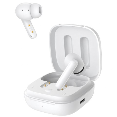 Słuchawki dokanałowe QCY T13 z ANC IPX5 Bluetooth 5.3 - białe