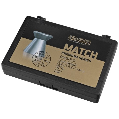 Śrut JSB Match Premium Light 4.51 mm, 0,500 g, 200 szt. (1066-200)