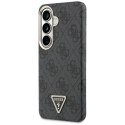 Etui Guess 4G Triangle Logo MagSafe na Samsung Galaxy S26 - czarne