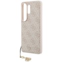 Guess nakładka 4G Classic Logo Charm MagSafe do Samsung Galaxy S26 Ultra różowa