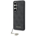 Guess nakładka 4G Classic Logo Charm MagSafe do Samsung Galaxy S26 czarna