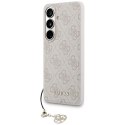 Guess nakładka 4G Classic Logo Charm MagSafe do Samsung Galaxy S26 różowa
