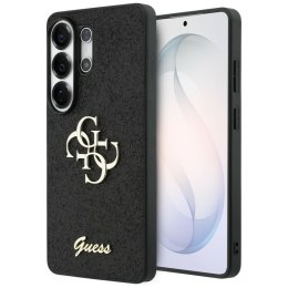 Guess nakładka Fixed Glitter Big 4G Metal Logo do Samsung Galaxy S26 Ultra czarna