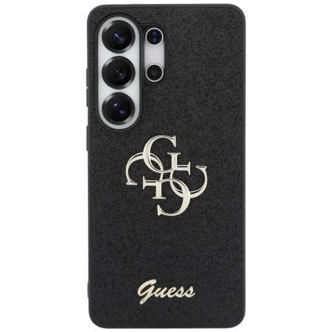 Guess nakładka Fixed Glitter Big 4G Metal Logo do Samsung Galaxy S26 Ultra czarna