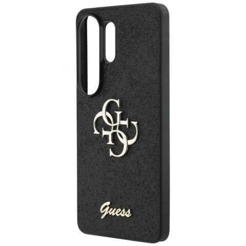 Guess nakładka Fixed Glitter Big 4G Metal Logo do Samsung Galaxy S26 Ultra czarna